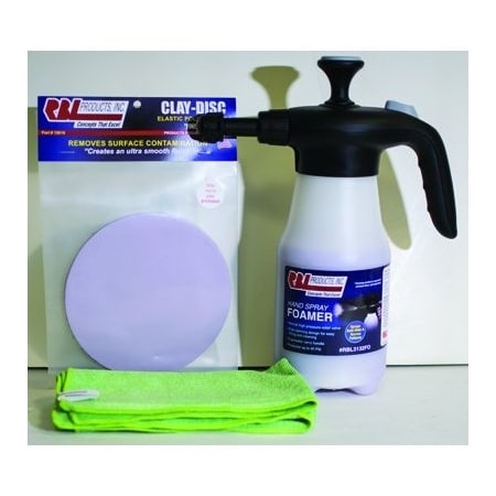 Rbl Products FOAMING DETAIL WAX / CLAY PROMO KIT RB12040